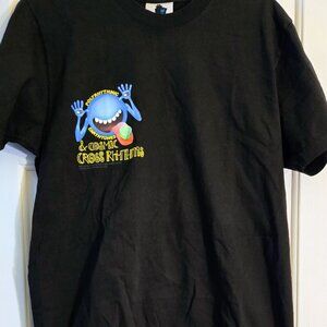 Real Bad Man Polyrhythmic Earthtones Black T-Shirt